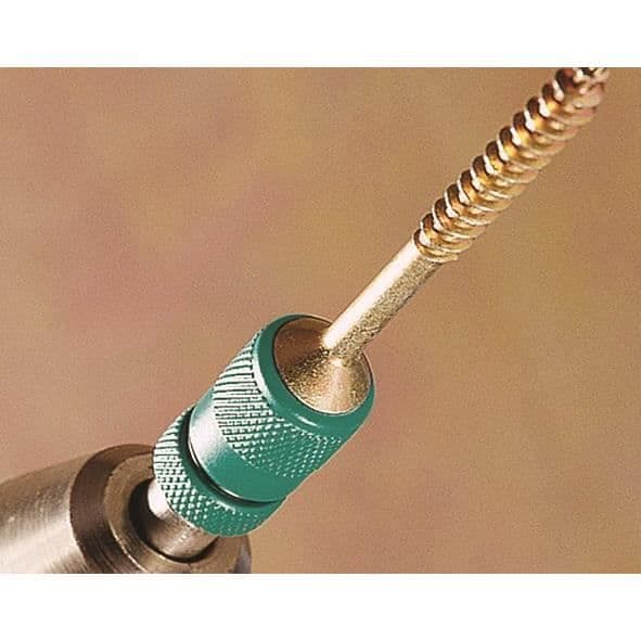 Magnetisk bitshållare med djupstopp - WOLFCRAFT - 2411000 - Grön - 6-sidig - L 60mm