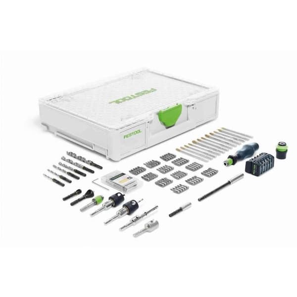 Monteringssats FESTOOL SYS3 M 89 ORG CE-SORT - 104 tillbehör - 576804