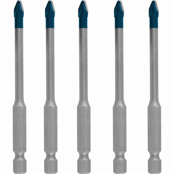 BOSCH Roofer Expert Hard Ceramic Hex-9 borr Ø 5 mm - 5 stycken - 2608900598