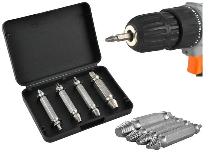 Extraktorset /Utdragare för trasiga/dåliga skruvar