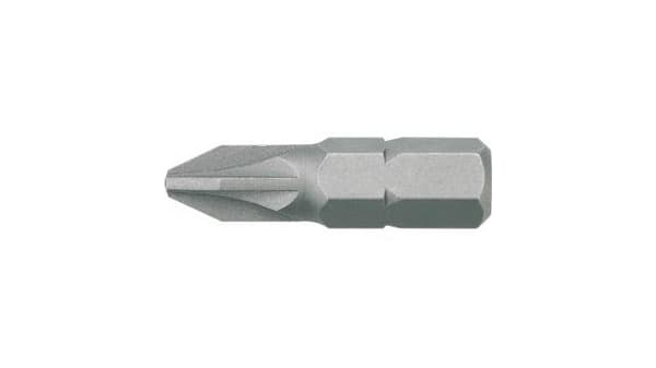 Neo Tools Bit Pz2, 25 mm, 5 stykker, Din 3126, S2 Steel