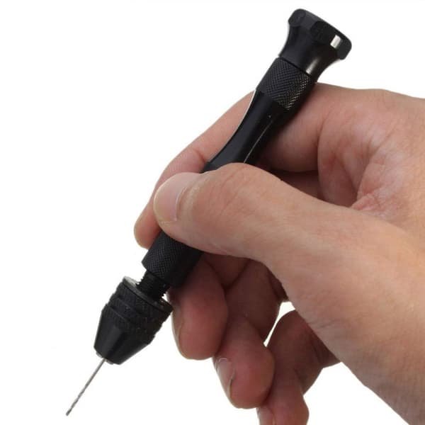 INF Verktøysett med Micro Twist Drill Sort