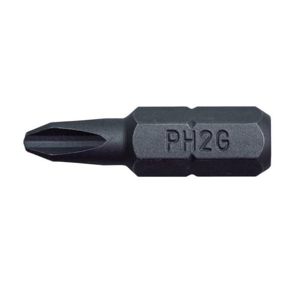 Bits til gipsskruer 59S PH2G 25mm 3 stk blister
