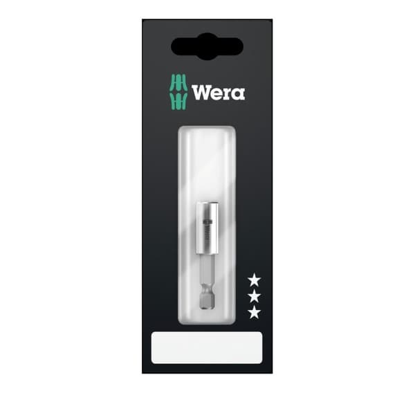 Wera 893/4/1 K Universal 1/4" bitholder med magnet, 50mm
