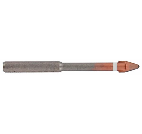 Glas- og flisebor med 2 skærekanter, 10 mm skaft, Ø10 mm