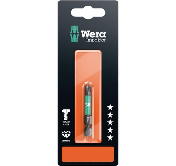 Wera 867/4 Impaktor bit TX 30 x 50mm