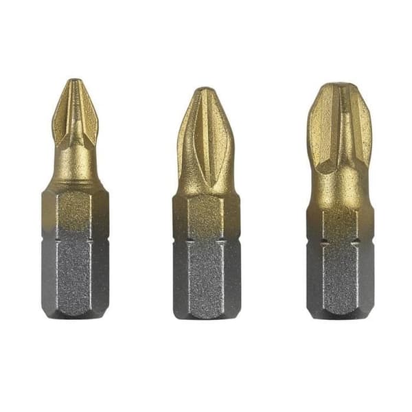 Bosch tillbehör 2609255965 Phillips bit PH 1, PH 2, PH 3 Form: C 6,3 3 st (s)