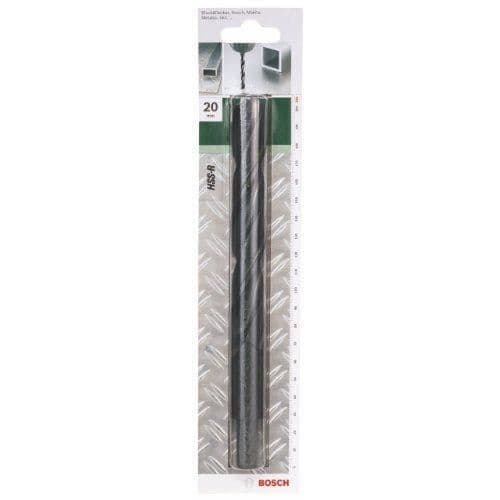 Bosch 2609255028 HSS-R metallborr DIN 338 Längd 205 mm Diameter 20 mm