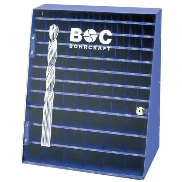 Bohrcraft Craft HSS Borrskärm för HSS Spiral, 980 stycken, 110 x 0,1/10,513 x 0,5 mm, BD 980 Tom,