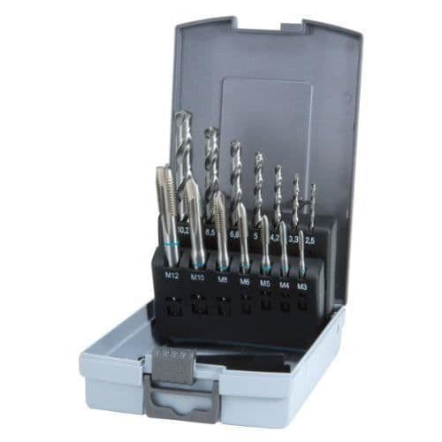 Ruko Coffret med 14 HSS-tappar DIN 371 / 376 - 245048RO