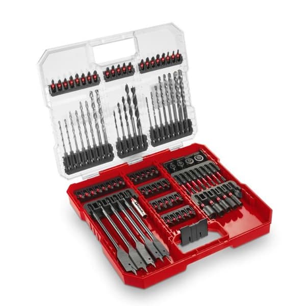 Einhell X-CASE Sats med 95 bitar och borrar