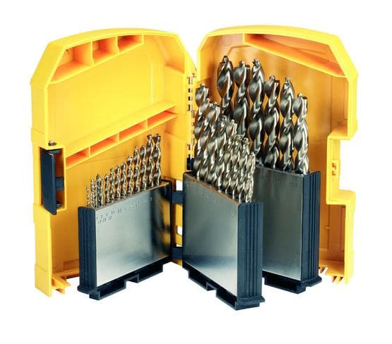 DEWALT HSS-G PORASARJA METALLILLE 29 kpl. VAIKKAAN TAPAUKSEN