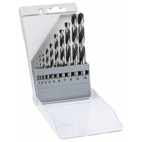 BOSCH METALL HSS POINTTEQ BORR 10 st.