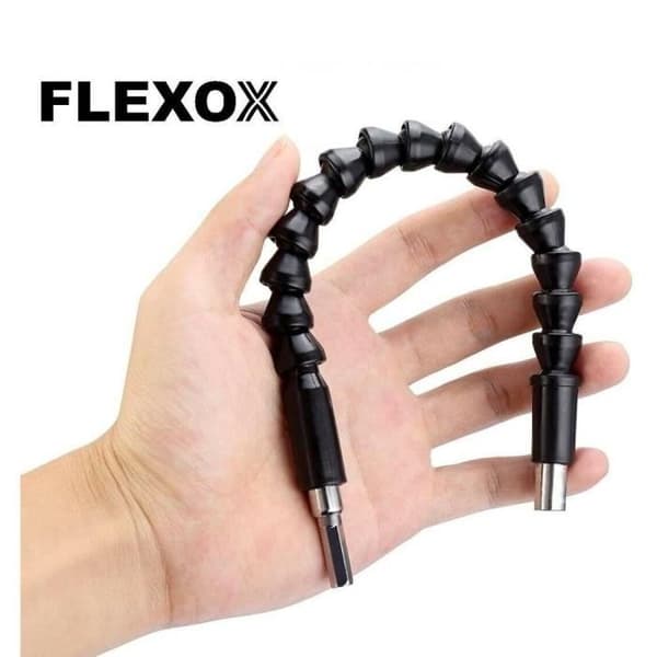 MAVURA "FLEXOX bitshållare flexibel förlängning svängbar magnetisk hörnfäste sladdlös skruvmejsel bit vinkelfäste annons