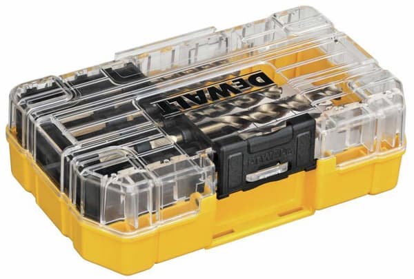 Dewalt borr - DWA1240 - Set med 14 koboltlegerade stålborrar med pilotspets