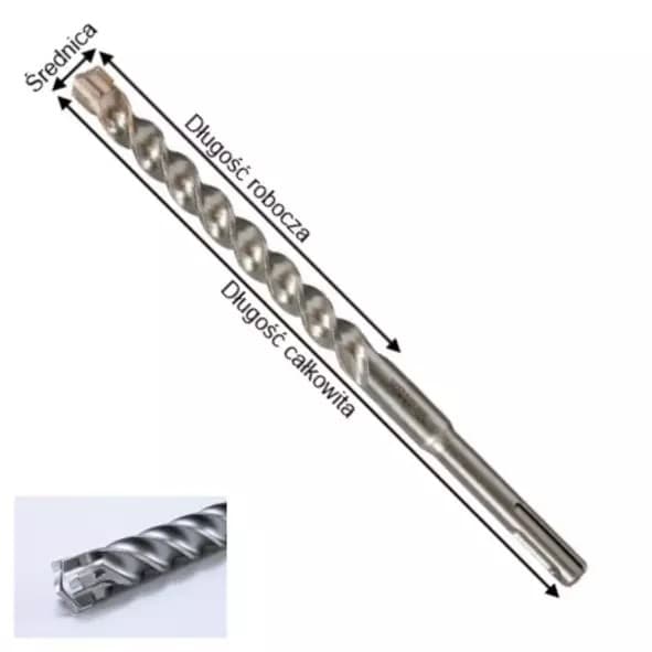 SDS-plus BORRBORR 6x265mm NEMESIS 2 MAKITA
