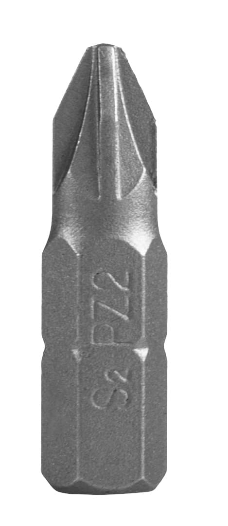 PZ2 x 25 mm skruetrækker bits, 100 stk.