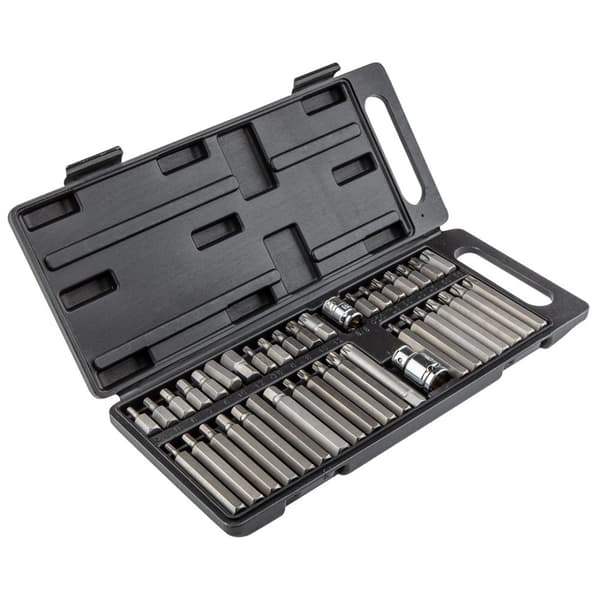 Spline, Torx, sexkantsskruvmejselbits, set om 40 st.