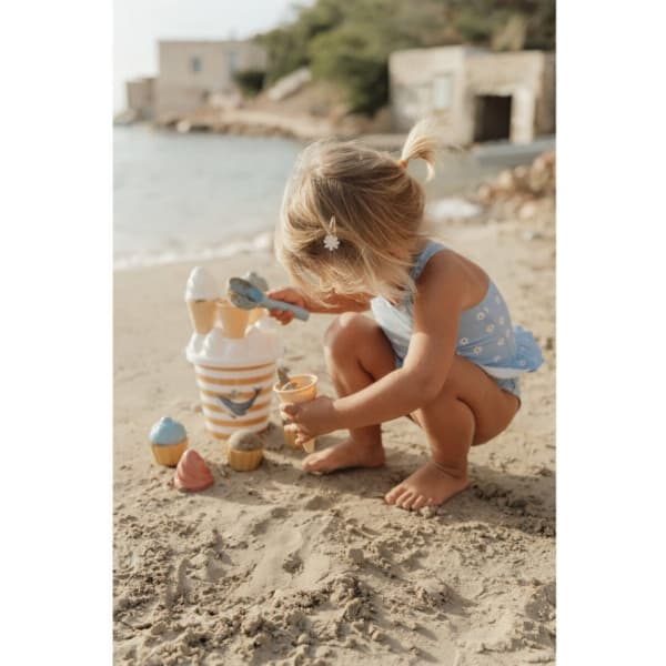 Little Dutch-strandsæt, is, blå