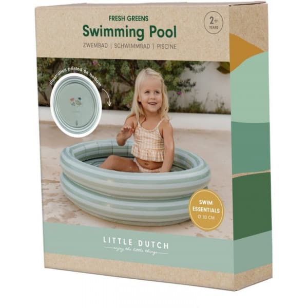 Little Dutch Fresh Greens -pool, 80 cm, ljusgrön