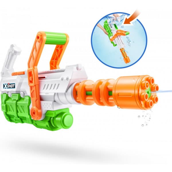 X-Shot Hydro Cannon - vandpistol med skulderrem