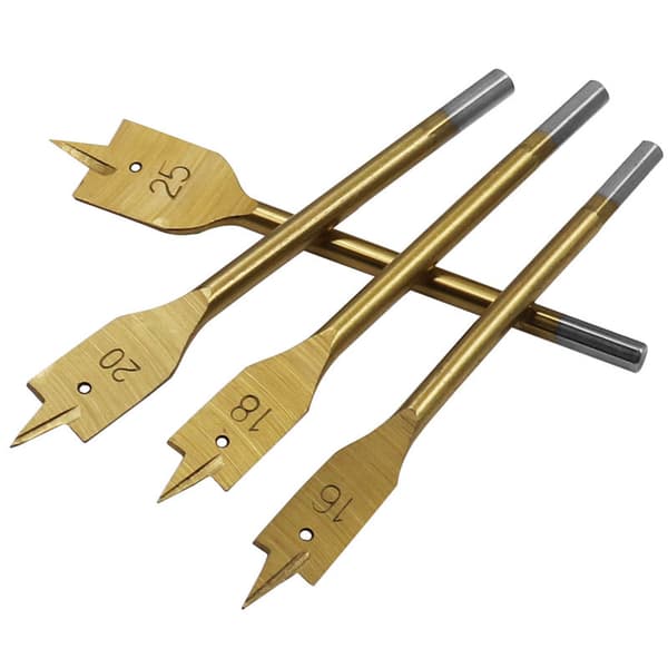 INF 6-delt Spade Bore Bitsæt med Pose