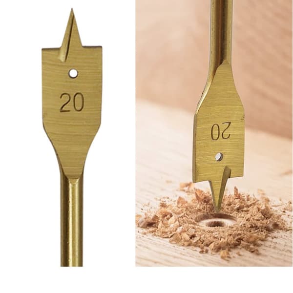 INF 6-delt Spade Bore Bitsæt med Pose