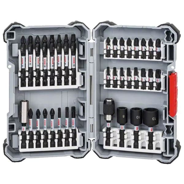 Skruvmejselbitssats - BOSCH - 2608522365 - 36 delar - S2 modifierat stål - Förlängd torsionszon