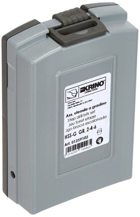 Krino borr - 01259102 - HSS stegborr för stål och metall, set med 3 delar