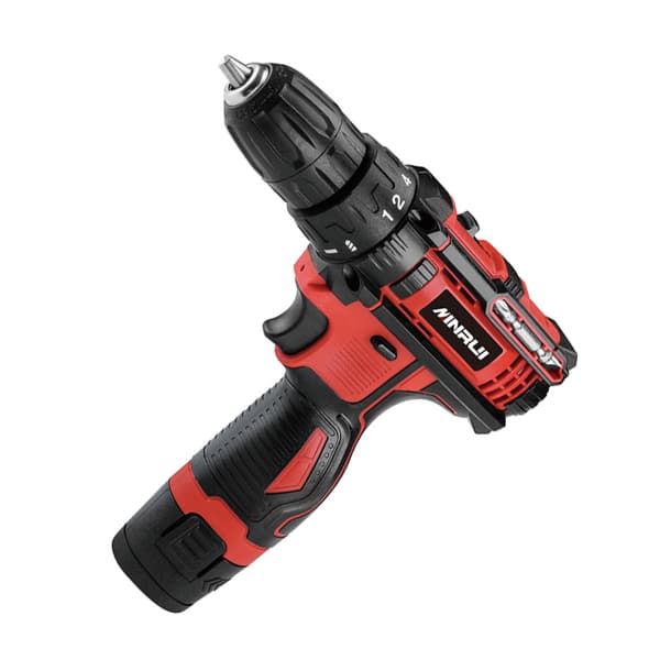 INF MINRUI MR3701 Akku boremaskine - Kraftig 12V to-hastigheds boremaskine