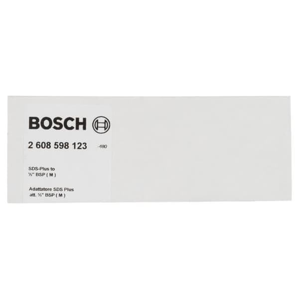 Bosch Adaptör för diamantborrkrona SDS-Plus G 1/2 - 2608598123