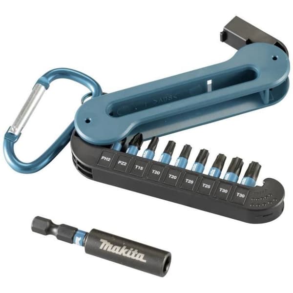 Makita E-15811 E-15811 Bitset med 10 delar