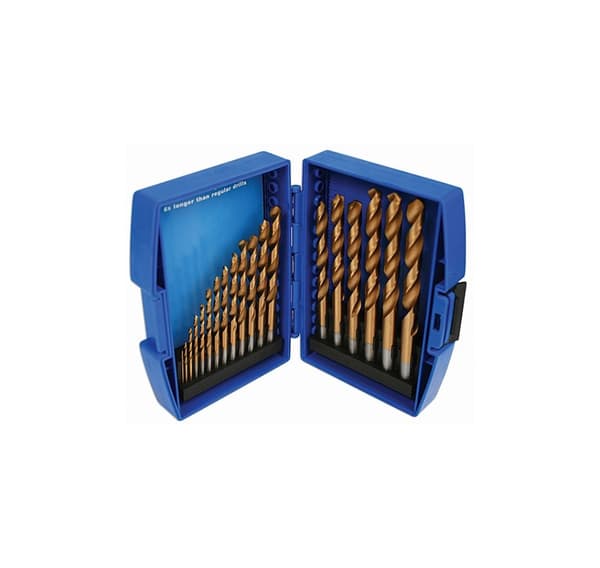 Titanborrar 1-10mm 19 delar