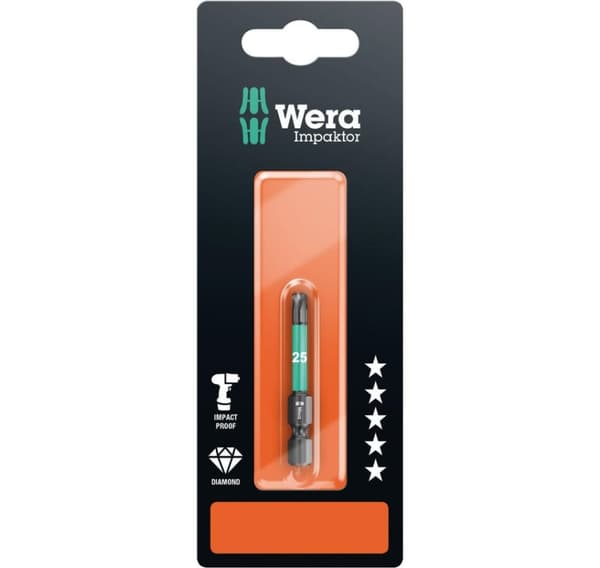Wera 867/4 Impaktor bit TX 25 x 50mm