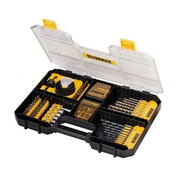 Låda med 100 T-STAK skruvdragnings- och borrtillbehör - DEWALT - DT71569-QZ