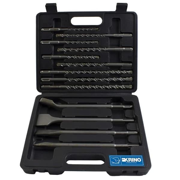 Krino Embouts och burar SDS Betong och betongen, Set 13 delar, stål - 03165310