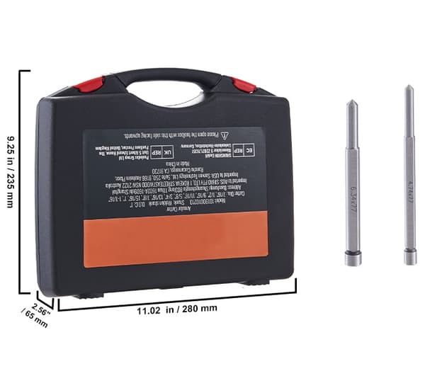 13st 1"-djup ringformad frässats, HSS magnetisk borr, högkvalitativt material, hög kompatibilitet, smidig spånevakuering