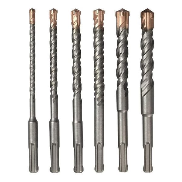 Betongborr, SDS-borr -160 mm-6 PCS-4 hårdmetallspetsar, mejselhammare Tillbehör - för borrning i betong, murverk
