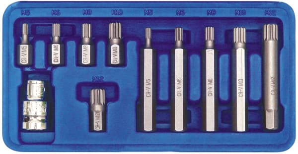 VOREL SPLINE TIPS M5-M12 set. 11 st. 66770