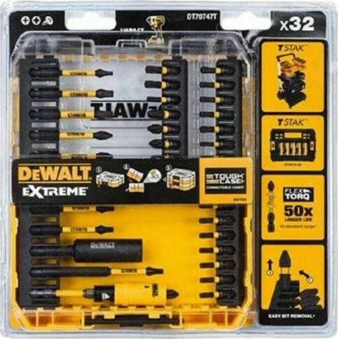 DEWALT FLEXTORQ BIT SÆT 32 stk.
