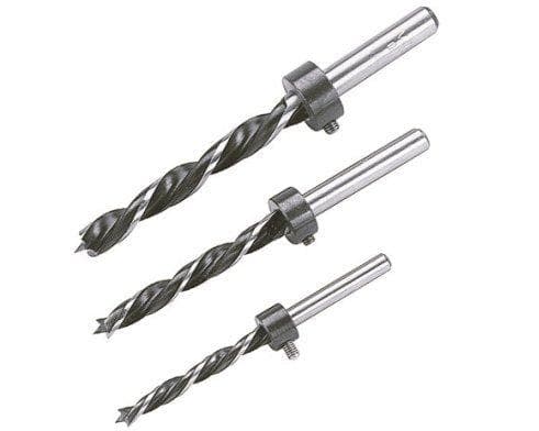 WOLFCRAFT SÆT MED BOREBORE TIL stifttilslutninger 6,8,10 mm + BEGRÆNSER