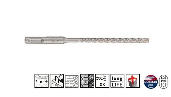BOSCH SDS PLUS BOR 10 x 210 mm PLUS-5X 4-BLADE