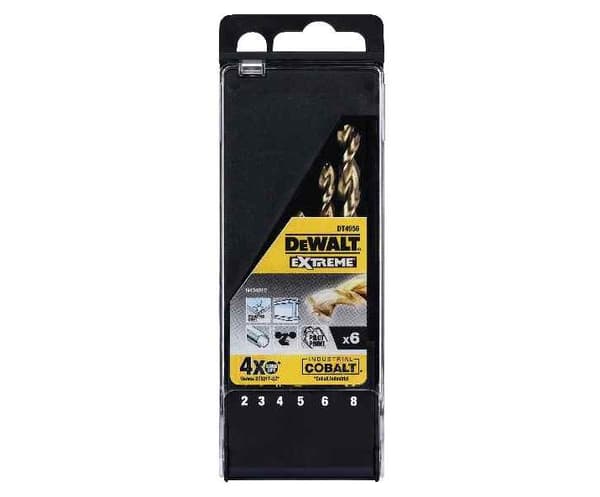 DEWALT KOBALT BORESÆT 6 stk.