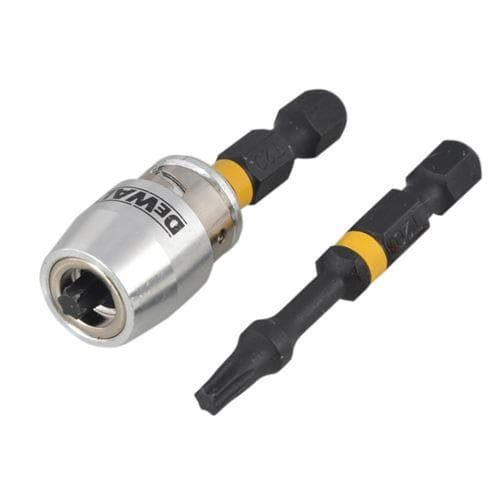 DEWALT PÅSLAGSTIP. PH2x50 /2 stk. + MAGNETISK HÅNDTAG FOR EKSTERT SLAGT TORSION