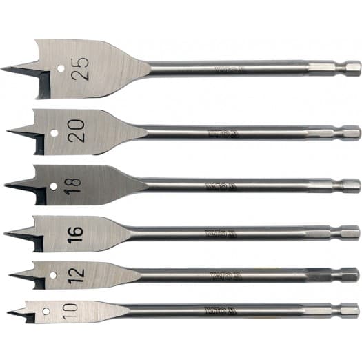YATO BLADBORRAR SET 6 st. 10-25 mm