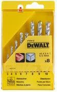 DEWALT VÆG BORE-SÆT. 8 dele BOKS
