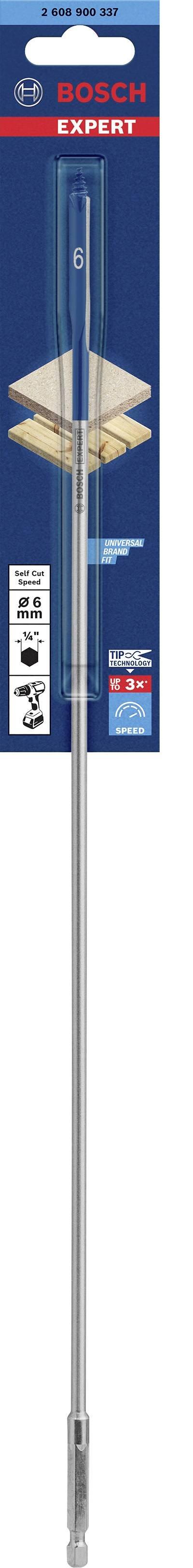 BOSCH SPALE BOR 6mm x 400mm SELFCUT EKSPERT