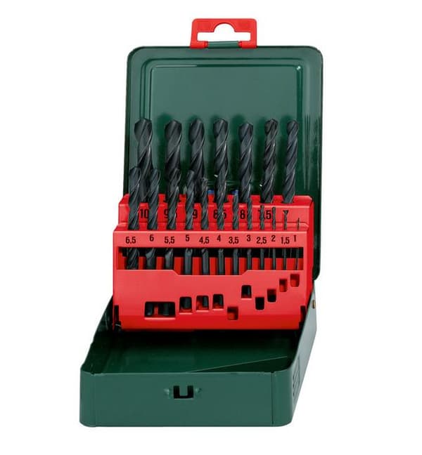 HSS-R METALBOREBORESÆT 19 stk. 1 - 10 mm