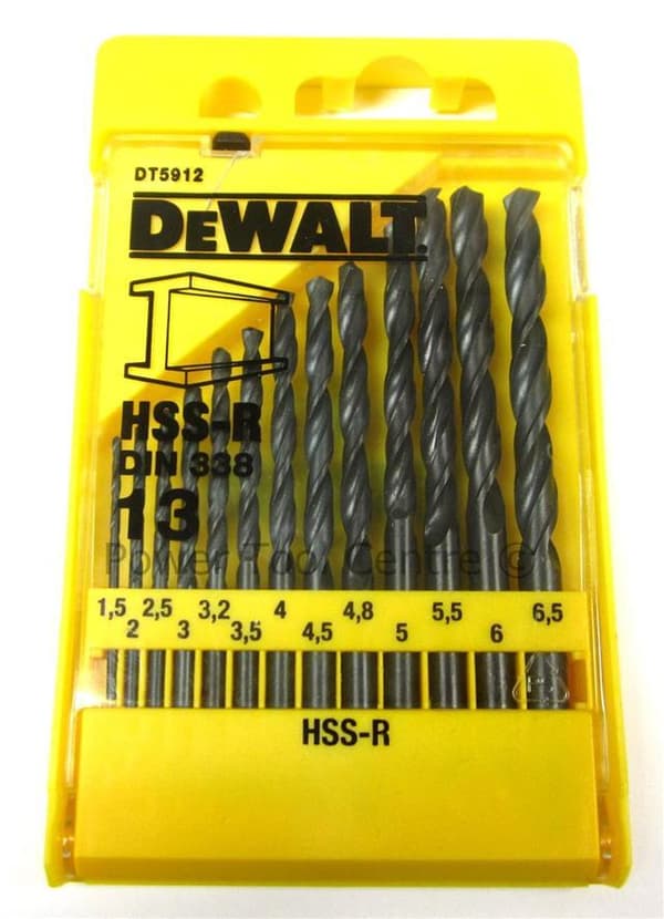 DEWALT METAL HSS-R BOREBORESÆT 13 stk.