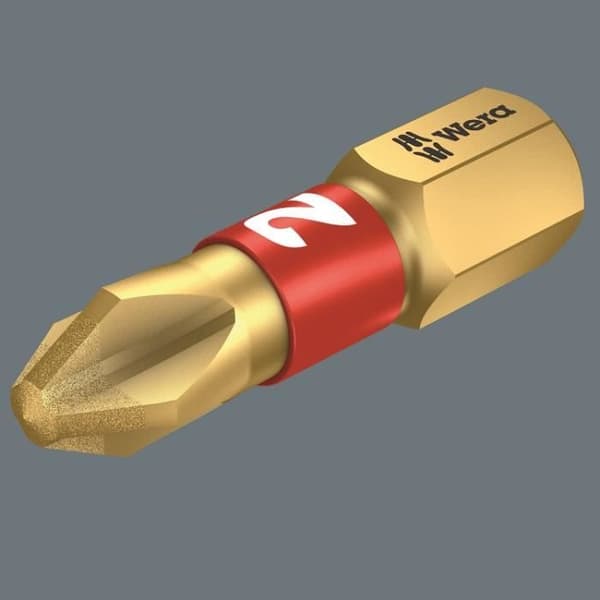Skruvmejselbitssats - WERA - 05057441001 - 60 bits - 1 bitshållare - Stål